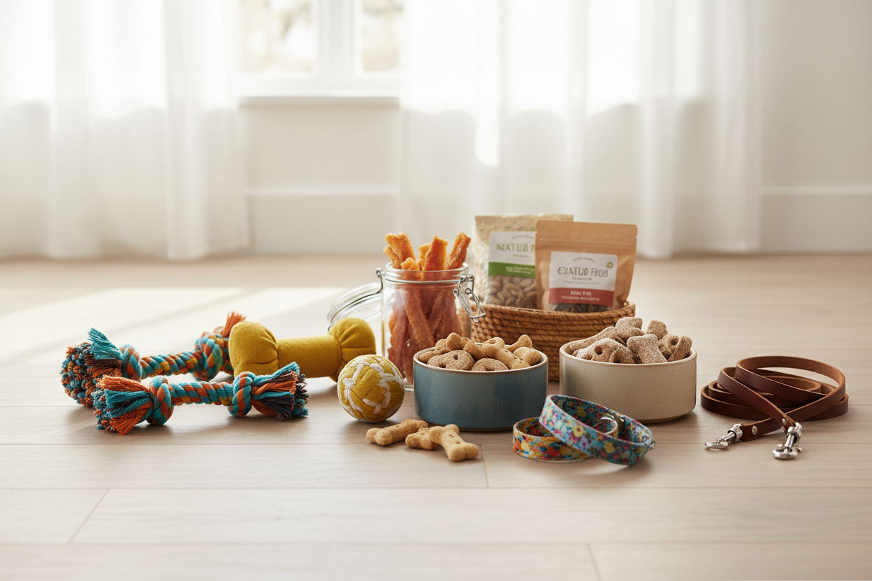 Pet supplies background image